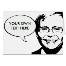Kevin Rudd Grußkarte