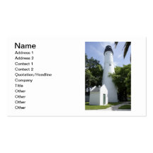 Key West s'allument Cartes De Visite Personnelles