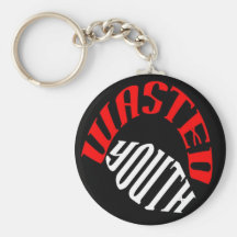 Keychain gaspillé de la jeunesse porte-clef