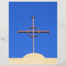 Kirchen-Kreuz Individuelle Flyer