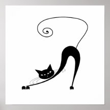 Kitty fantaisie noir 2 affiches