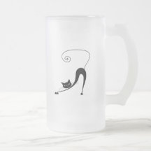 Kitty fantaisie noir 2 tasse