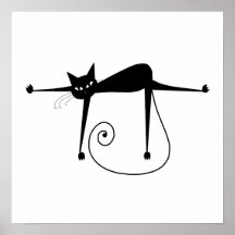 Kitty fantaisie noir 8 poster