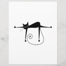 Kitty fantaisie noir 8 tract customisé