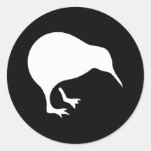 Kiwi-Neuseeland-Emblem Aufkleber