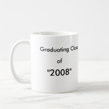 Klasse graduierten Bechers 2008 Kaffeehaferl