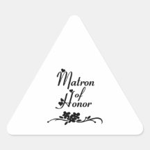 Klassische Matrone der Ehre Aufkleber