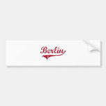Klassischer Entwurf Berlins New-Jersey Auto Sticker