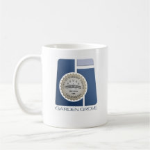 Klassischer Stadt-Logo-Becher Kaffeetasse