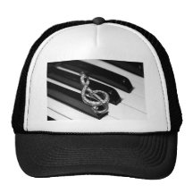 Klavier-Bar mit G-Clef Retro Cap
