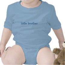 kleiner Bruder Baby Strampler