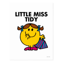 Kleines Fräulein Tidy Classic Postkarte