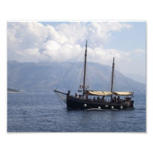 Kleines Schiff Photographischer Druck