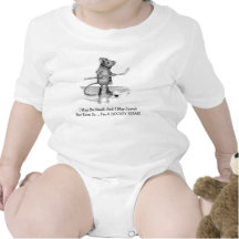KLEINKIND-HOCKEY-FREAK: Maus im Bleistift Baby Strampler