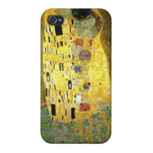 Klimt der Kuss iPhone 4/4S Cover