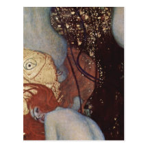 Klimt, Goldfisch Espa Gustav Goldfische? ol: Carpa Postkarten