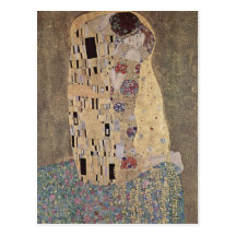 Klimt, Gustav Catal?: EL-Haustier? Der Ku? Der Kus Postkarten