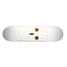 Kluge alte Eulen-Augen Personalisiertes Skateboard