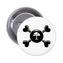 Knochen-Bäume Buttons