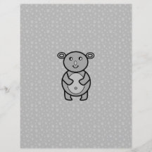 Koala de sourire sur le motif de patte prospectus