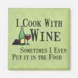 Kochen mit Wein Magnete