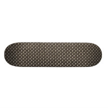 Kohlenstoff-Faser-Muster (Imitat) Personalisiertes Skateboarddeck