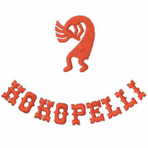 Kokopelli a brodé le T-shirt et l'habillement Polo Brodé