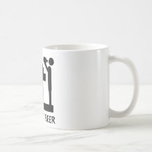 kommen Sie in Bierikone Kaffee Tasse