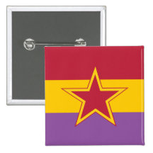 Kommunistisches Party von Spanien, Kolumbien polit Anstecknadel