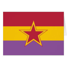 Kommunistisches Party von Spanien, Kolumbien polit Grußkarte