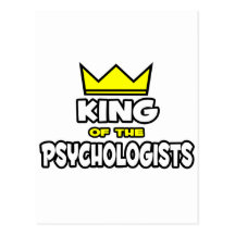 König der Psychologen Postkarten