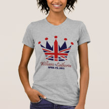 Königliche Hochzeit Williams u. Catherine Shirt