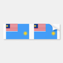 Königliche malaysische Luftwaffe, Malaysia-Flagge Autoaufkleber
