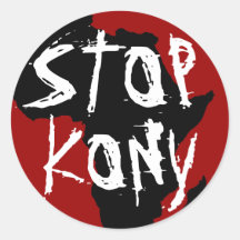 Kony 2012 autocollants