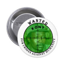 Kony a voulu : Pour le bouton de crimes Badges Avec Agrafe