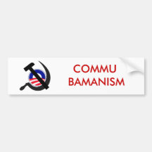 krank-oba, COMMU, BAMANISM Autoaufkleber