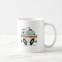 Krankenwagen Kaffeehaferl