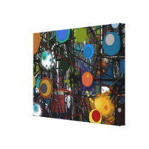 Kraz - abstrakter Leinwand-Druck