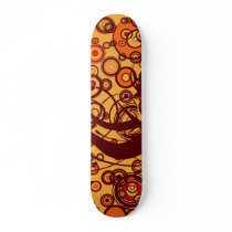 Kreissieben abstrakte Skateboard-Plattform