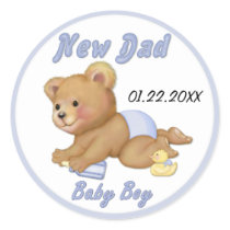 Kriechender Teddybär - neuer Vati des Jungen - fer