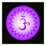 Krone Chakra - Sahasrara Individuelle Einladungskarten