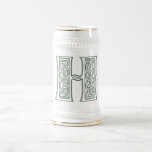 KRW - H - Stein décoré d'un monogramme celtique Tasse À Café