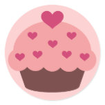Kuchen-Liebe-Aufkleber