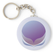 KUGELFÖRMIGE BLUME KEYCHAIN LILA schlüsselanhängern