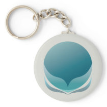 KUGELFÖRMIGES BLAU DER BLUMEN-KEYCHAIN schlüsselanhängern