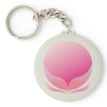 KUGELFÖRMIGES ROSA DER BLUMEN-KEYCHAIN schlüsselanhängern