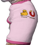Küken-Magnethundet-shirt Haustier T-shirt