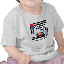 Kundengebundenes Partei-Zeit-Zug-T-Shirt