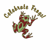 Kundengerechte gestickte Frosch-T-Shirts