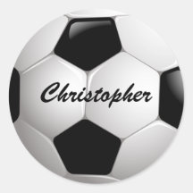 Kundengerechter Fußball Sticker